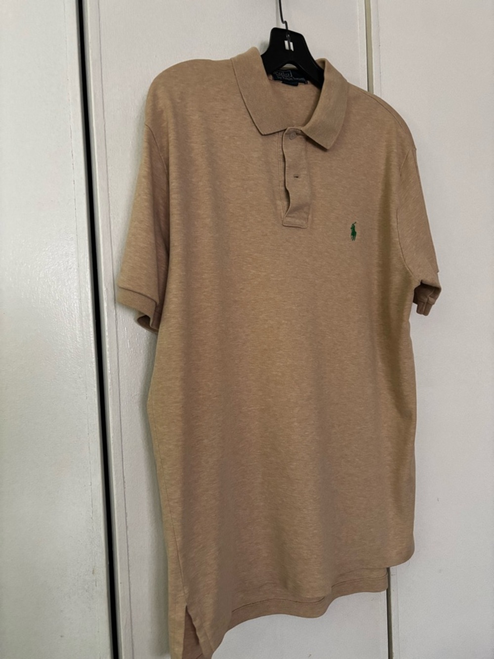 Polo by Ralph Lauren Tan Cotton Polo Shirt
